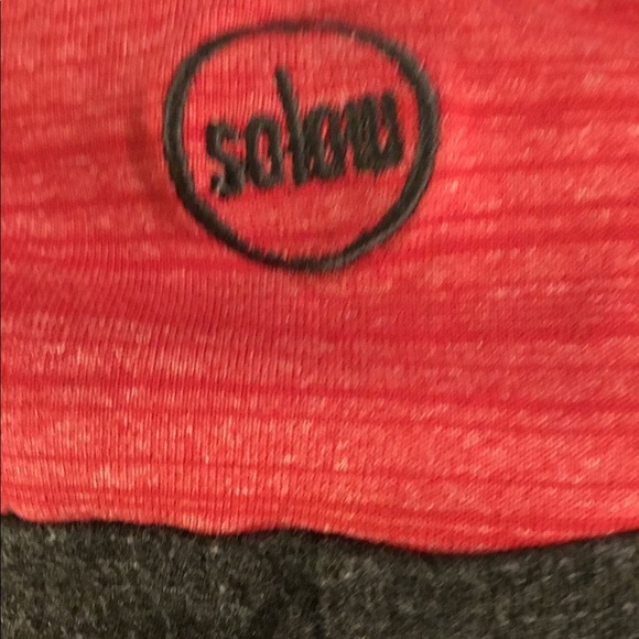 Solow Sport Gray / Red Athletic Sport Pants Size Small $20 - Picture 7 of 8